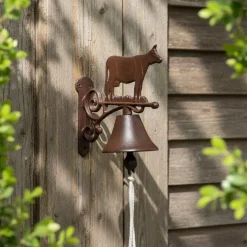Cloche de jardin en fonte (Vache)