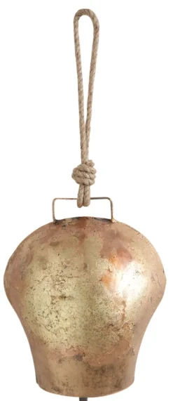 Cloche en métal doré vieilli (Taille 2)