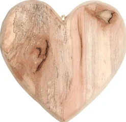 Coeur à suspendre en saule