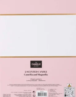 Coffret 2 bougies The beauty candles