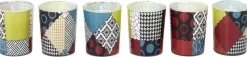 Coffret de 6 bougies parfumées Patchwork