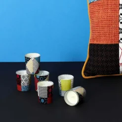 Coffret de 6 bougies parfumées Patchwork