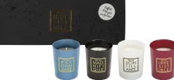 Coffret de 4 bougies senteur fleur de coton You are