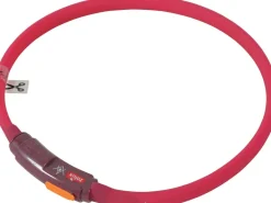 Collier lumineux pour chiots Bivouak (Rouge)