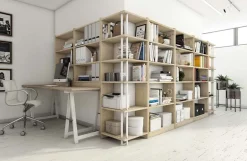 Colonne en pin Gala (4 tablettes)