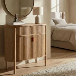 Commode en bois de sapin Gothenburg 81 x 46 x 82 cm