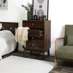 Commode en bois Tiffany