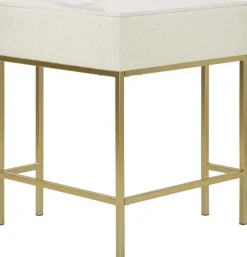 Console d'angle effet matelassé Sharon 84.5 x 60 x 77 cm