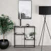 Console en acier noir Staal