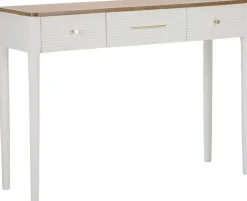 Console en bois avec tiroirs Matera 107 x 37 x 80 cm