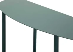 Console en métal Saturn 90 x 28 x 81 cm (Vert)