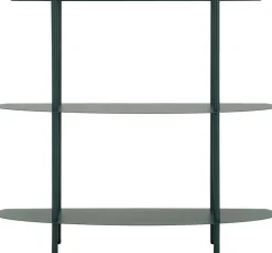Console en métal Saturn 90 x 28 x 81 cm (Vert)