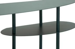 Console en métal Saturn 118 x 34 x 82 cm (Vert)