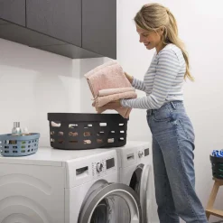 Corbeille à linge en plastique 45 L