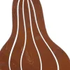 Courge décorative en métal rouillé (Butternut)