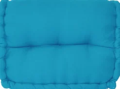 Coussin cale-rein en coton coloré (Turquoise)