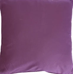 Coussin carré pour dossier de canapé 60 cm (Aubergine)