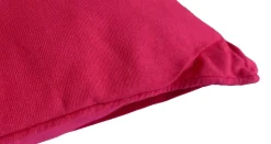 Coussin carré pour dossier de canapé 60 cm (Rouge)