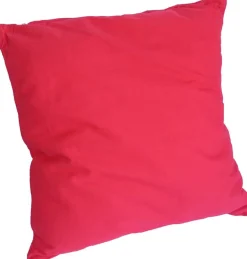 Coussin carré pour dossier de canapé 60 cm (Rouge)