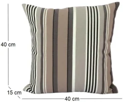 Coussin décoratif déhoussable Amsterdam