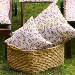Coussin décoratif en tissu Délicatesse (60 x 50 cm)