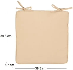 Coussin de chaise de jardin 39,5 cm