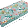 Coussin de palette en coton imprimé 120 x 80 cm (Angele)