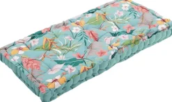 Coussin de palette en coton imprimé 120 x 80 cm (Angele)