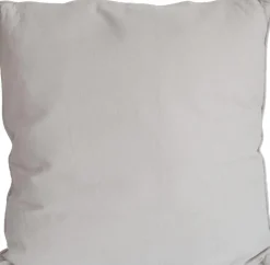 Coussin en coton coloré Salsa 45 cm (Lin)