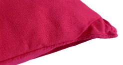 Coussin en coton coloré Salsa 45 cm (Fushia)