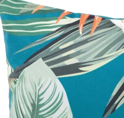 Coussin en coton imprimé 45 x 45 cm (Imprimé Silencio)