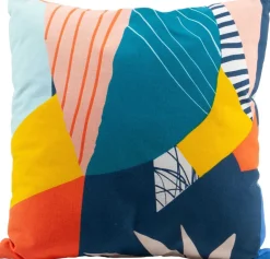 Coussin en coton imprimé 45 x 45 cm (Imprimé Papercut)