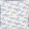 Coussin en coton Sea 45 x 45 cm (Banc de poissons)