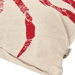 Coussin en coton Sea 45 x 45 cm (Crabe rouge)
