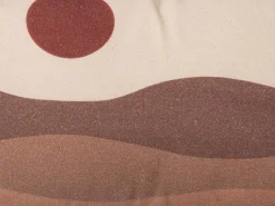 Coussin en coton 50 x 30 cm Sunset (Sable)