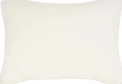 Coussin en velours Velvet 60 x 40 cm (Ivoire)