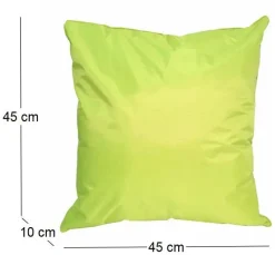 Coussin extérieur carré 45 cm Sun (Anis)