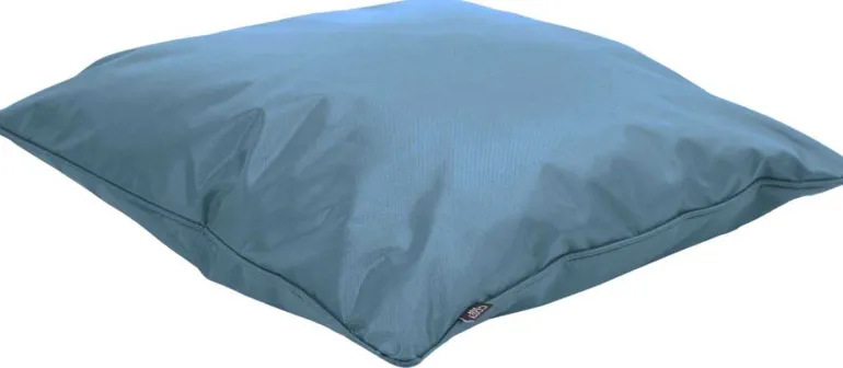 Coussin extérieur carré 45 cm Sun (Bleu canard)