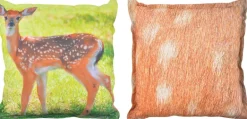 Coussin extérieur imperméable daim (59 x 59 x 13 cm)
