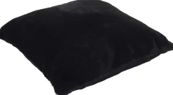 Coussin imitation fourrure 40 x 40 cm Opulence (Noir)