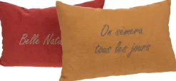 Coussin à message Nature 40 x 60 cm (Terracotta)