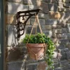 Crédence à patère murale en fonte (20 cm)