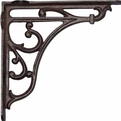 Crédence à patère murale en fonte (20 cm)