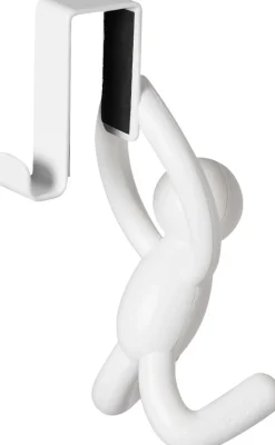 Crochet dessus de placard Buddy (Lot de 2) (Blanc)