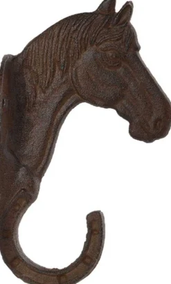 Crochet en fonte Cheval (Lot de 2)