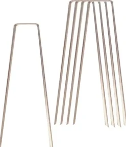 5 crochets pour pose de gazon artificiel