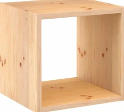 Cube de rangement en pin massif Dinamic (Simple)