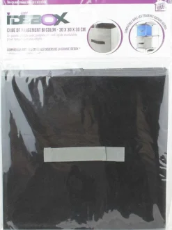 Cube de rangement 30 x 30 cm Smart (Noir)