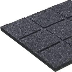 Dalle caoutchouc pour terrain de jeu Hicar (Rouge)