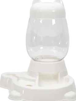 Distributeur d'eau et croquettes pour animaux